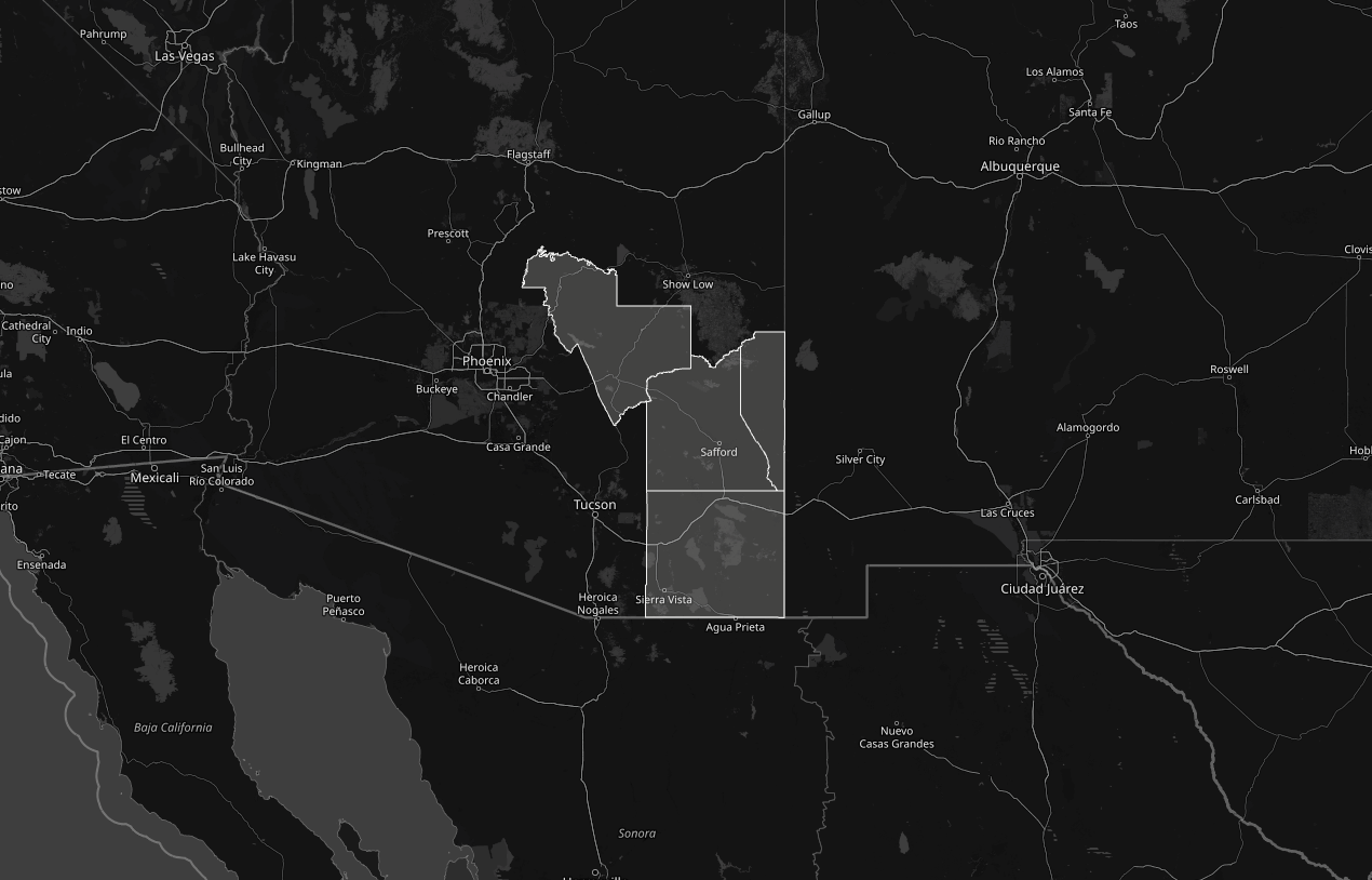 Service Area Map